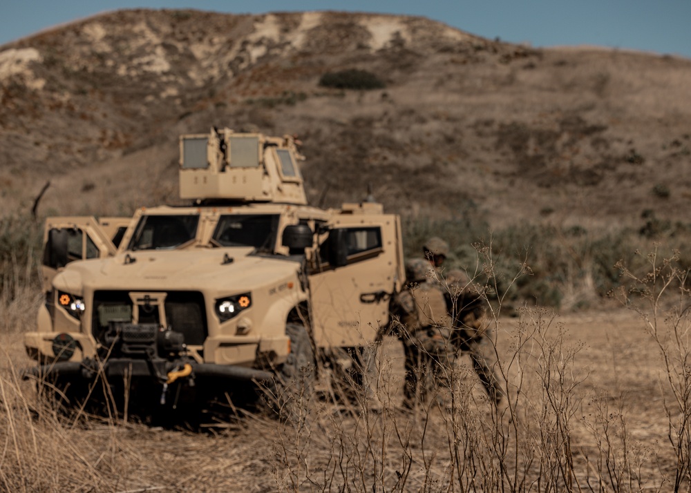 1st Transportation Battalion Conducts test and experimentation with Navy Operations and Research office