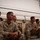 U.S. Marines critique each other during peer evaluated presentation U.S. Marines critique each other during peer evaluated presentation