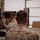 U.S. Marines critique each other during peer evaluated presentation U.S. Marines critique each other during peer evaluated presentation