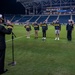 Recruting setup at the Army-Navy Cup XI