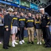 Recruting setup at the Army-Navy Cup XI