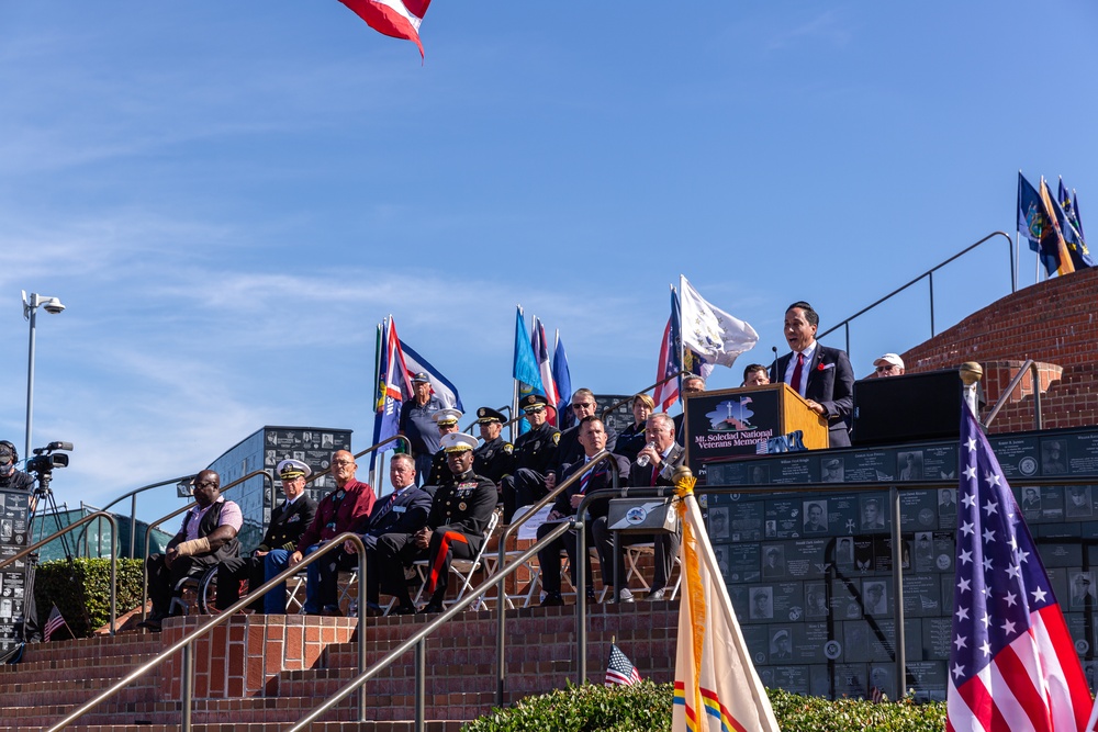 Mount Soledad Veterans Day Ceremony