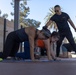 U.S. Marines and Sailors participate in Artemis Program work out