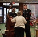 The U.S. Navy Commodores perform at Morningside at the Meadows senior living community.