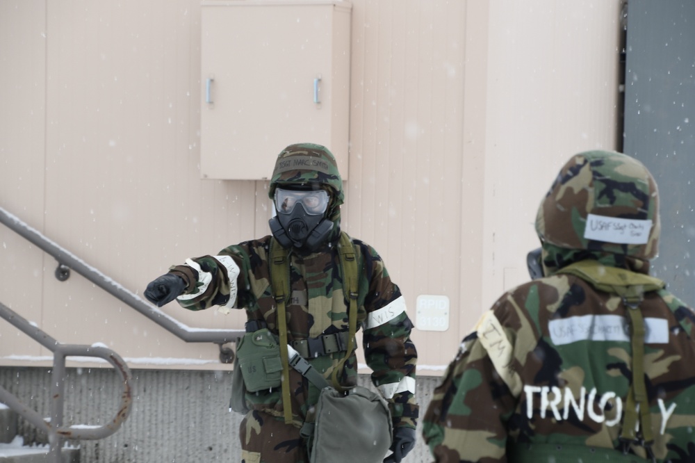 168th Wing Airmen stay mission ready with CBRN Training