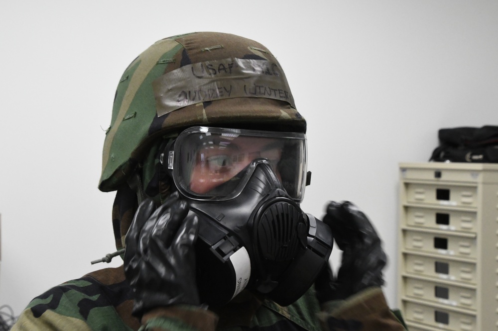 168th Wing Airmen stay mission ready with CBRN Training