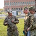 Brig. Gen Kevin Meisler from 311th Signal Command visits 304th Signal battalion, and recognizes soldiers for their hard work.