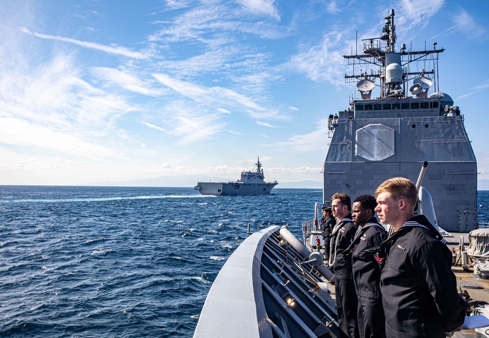 USS Chancellorsville Participates in Japan International Fleet Review