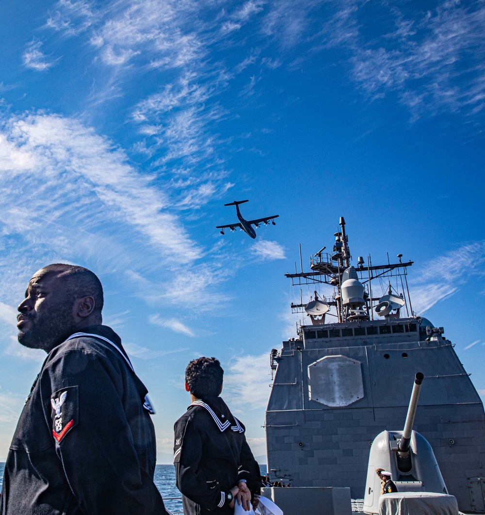 USS Chancellorsville Participates in Japan International Fleet Review