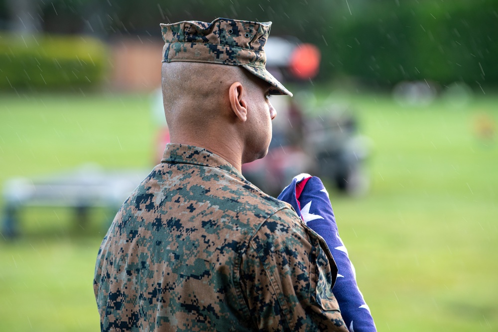 Korean War Disinterment Ceremony