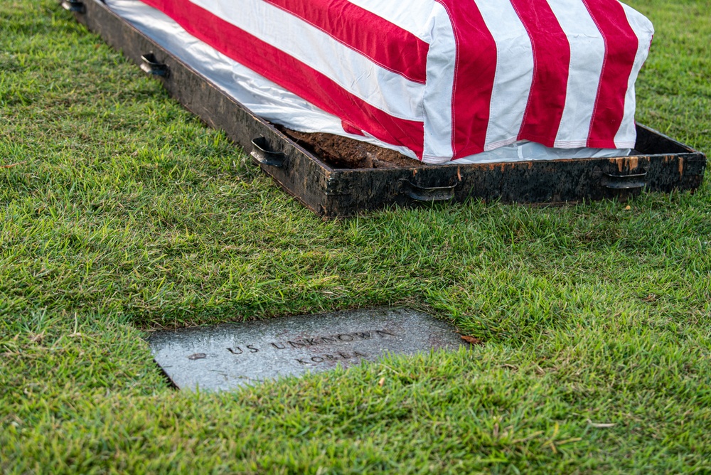 Korean War Disinterment Ceremony