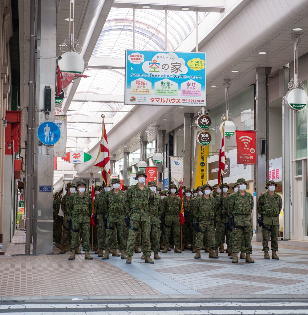 Sasebo JSDF Parade 2022