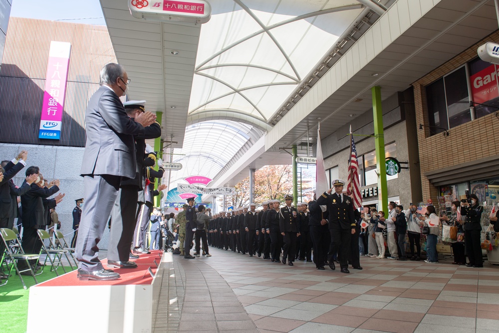 Sasebo JSDF Parade 2022