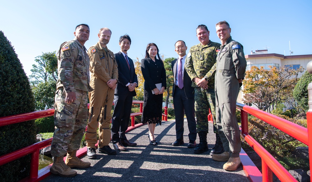 French Navy Falcon-200 visits Yokota