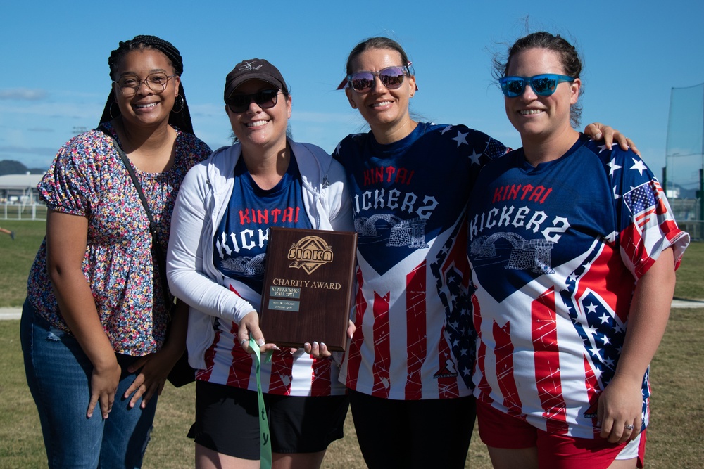 Spouses Iwakuni Area Kickball Association hosts annual tournament