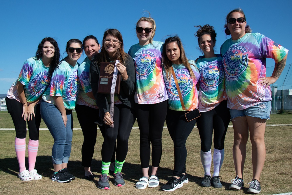 Spouses Iwakuni Area Kickball Association hosts annual tournament