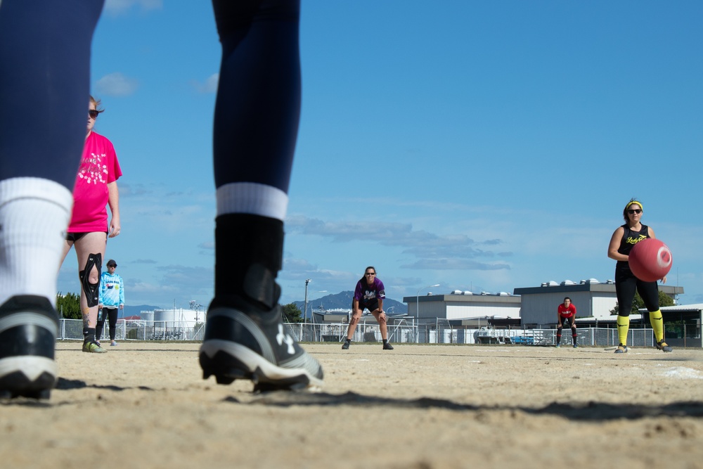 Spouses Iwakuni Area Kickball Association hosts annual tournament