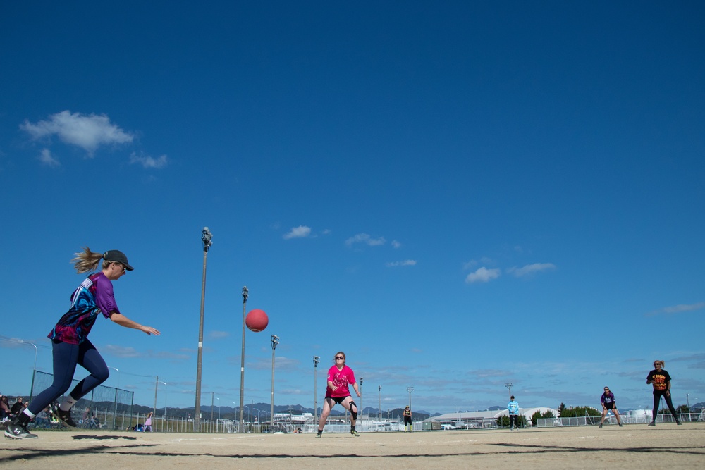 Spouses Iwakuni Area Kickball Association hosts annual tournament