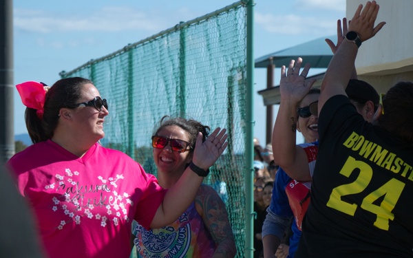 Spouses Iwakuni Area Kickball Association hosts annual tournament