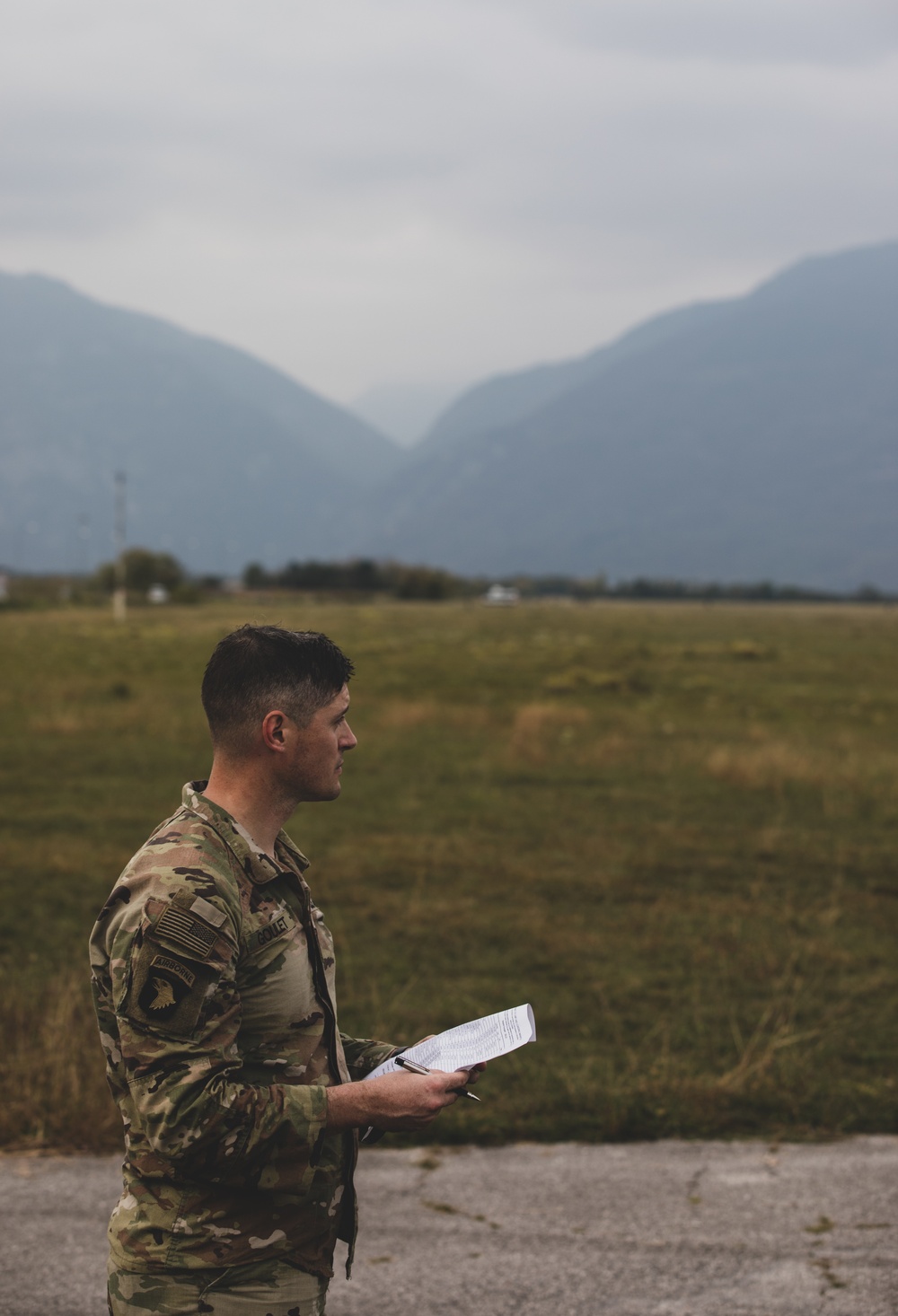 Maj. Ryan Goulet Airborne Operation