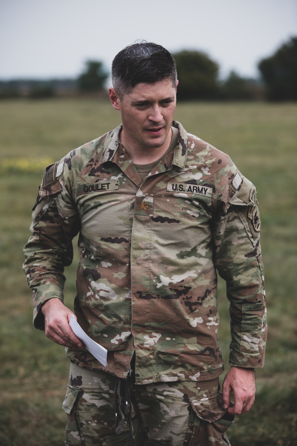 Maj. Ryan Goulet Airborne Operation