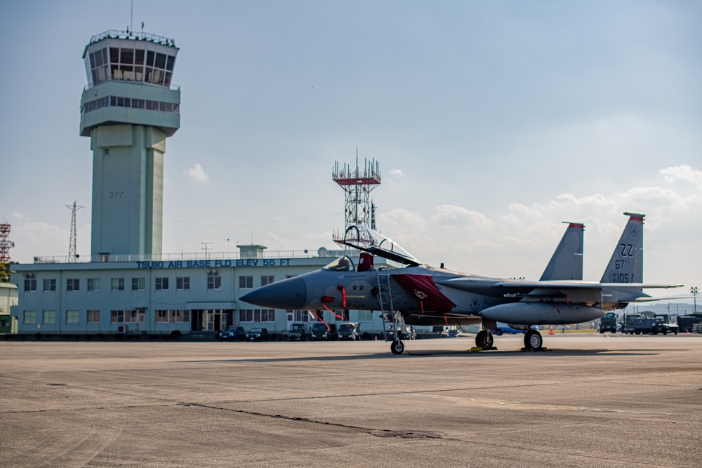Tsuiki Air Base hosts aviation training relocation