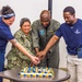Navy Wounded Warriors Take Part in a Cake-Cutting Ceremony in Honor of Warrior Care Month