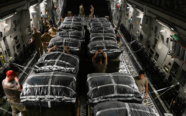 8th EAS airdrop cargo