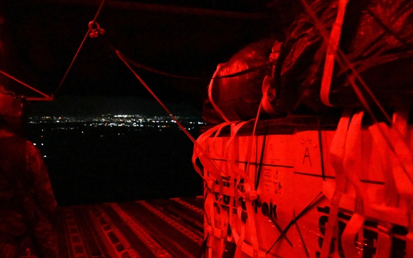 8th EAS airdrop cargo