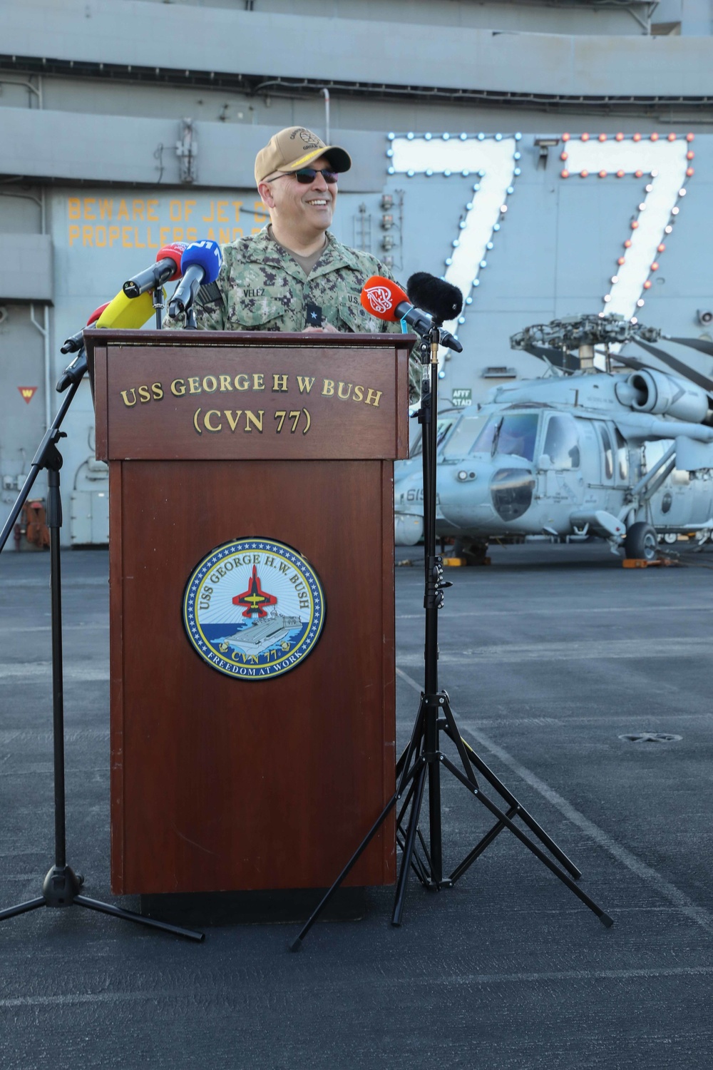 Daily Operations Onboard USS George H.W. Bush (CVN 77)