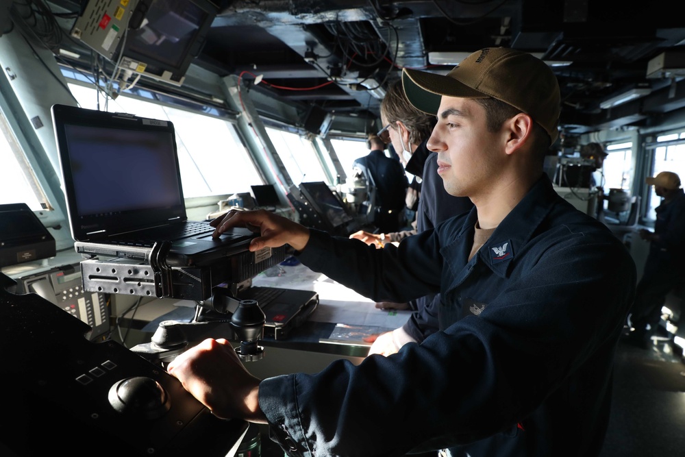 Daily Operations Onboard USS George H.W. Bush (CVN 77)