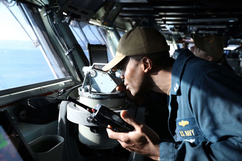 Daily Operations Onboard USS George H.W. Bush (CVN 77)