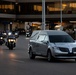 Radioman 3rd Class Charles A. Montgomery is escorted by riders from Warrior Escort en route to his final resting place.