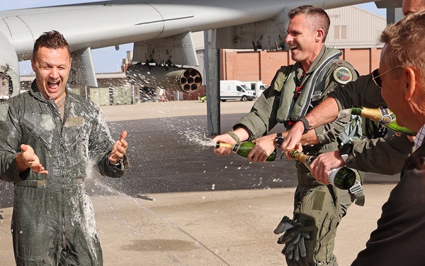 Maj. Brett Devries Fini Flight