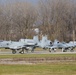 A-10s Train Over Michigan During November Drill