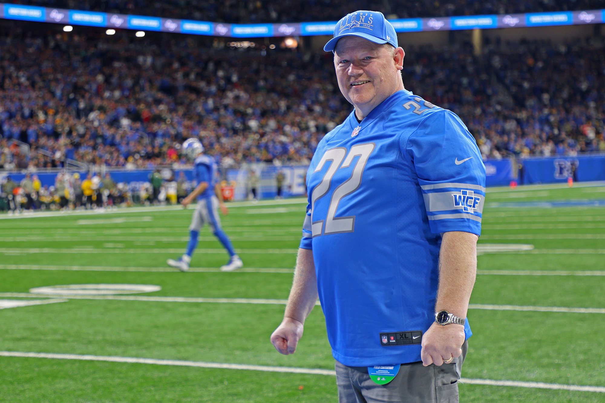 DVIDS - Images - Michigan Military Members Honored at Detroit Lions Game  [Image 17 of 17]