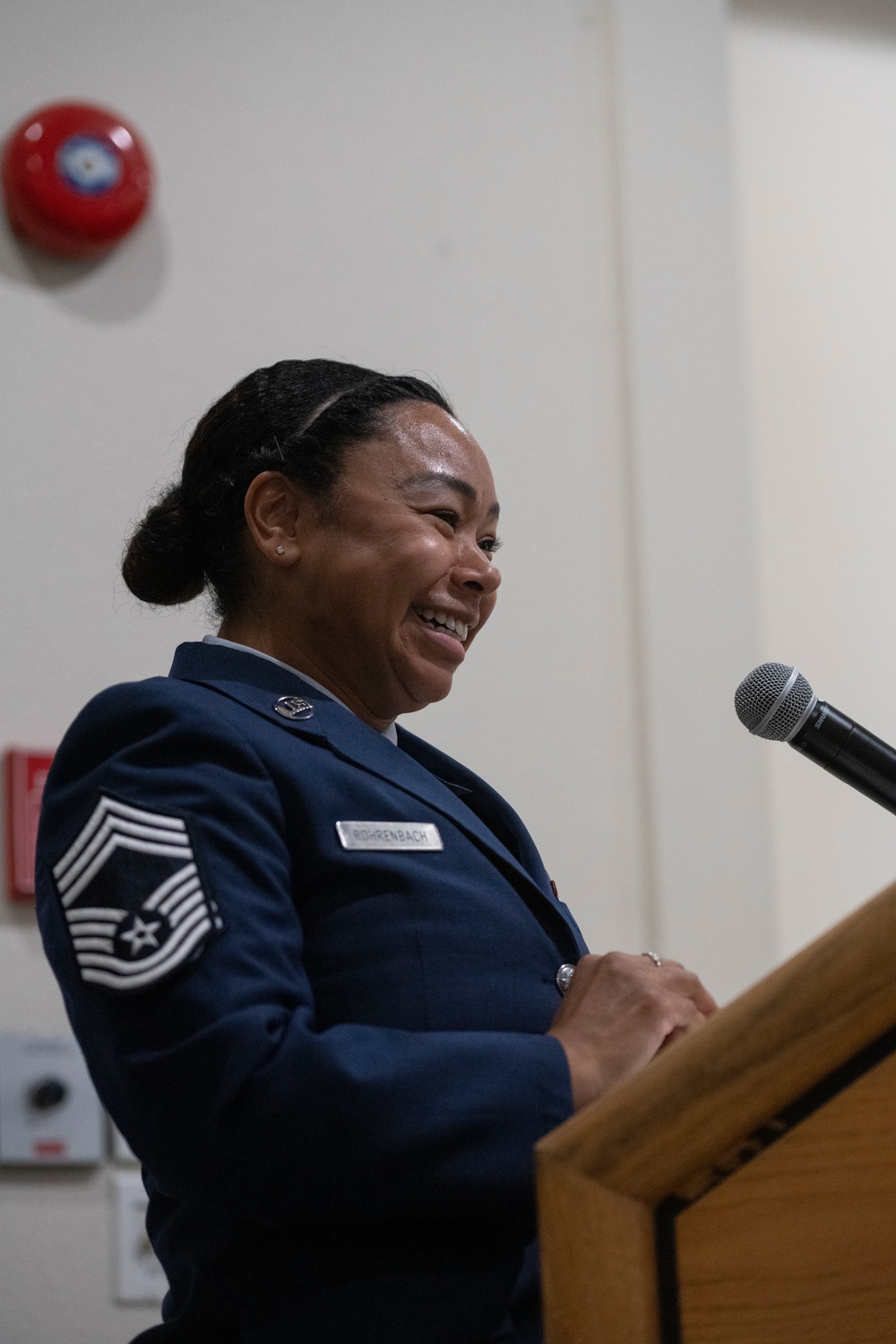 124th Fighter Wing History Made, First Woman of Color Promoted to Chief