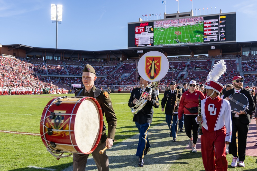 Military Appreciation Day at OU vs. Baylor