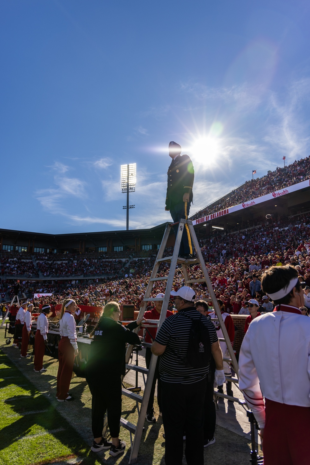 Military Appreciation Day at OU vs. Baylor