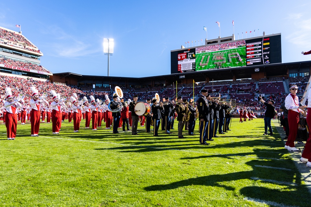 Military Appreciation Day at OU vs. Baylor