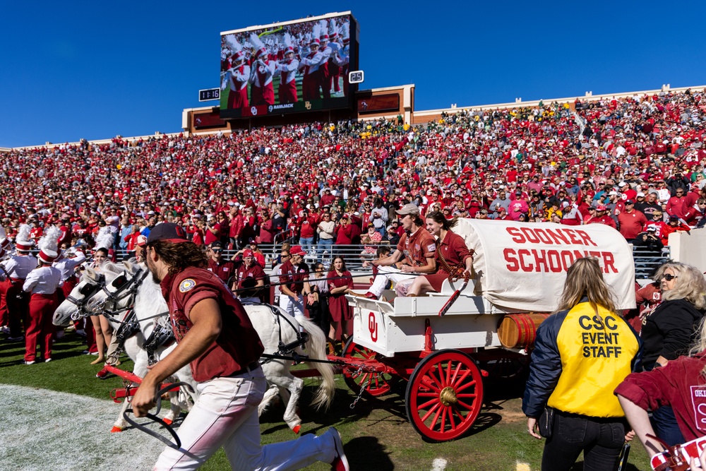 Military Appreciation Day at OU vs. Baylor