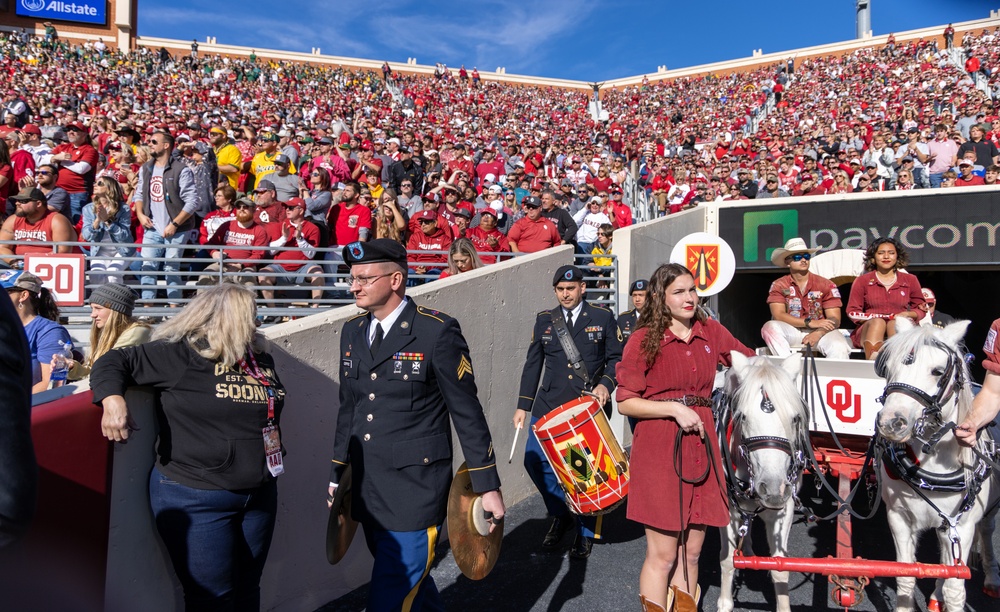 Military Appreciation Day at OU vs. Baylor