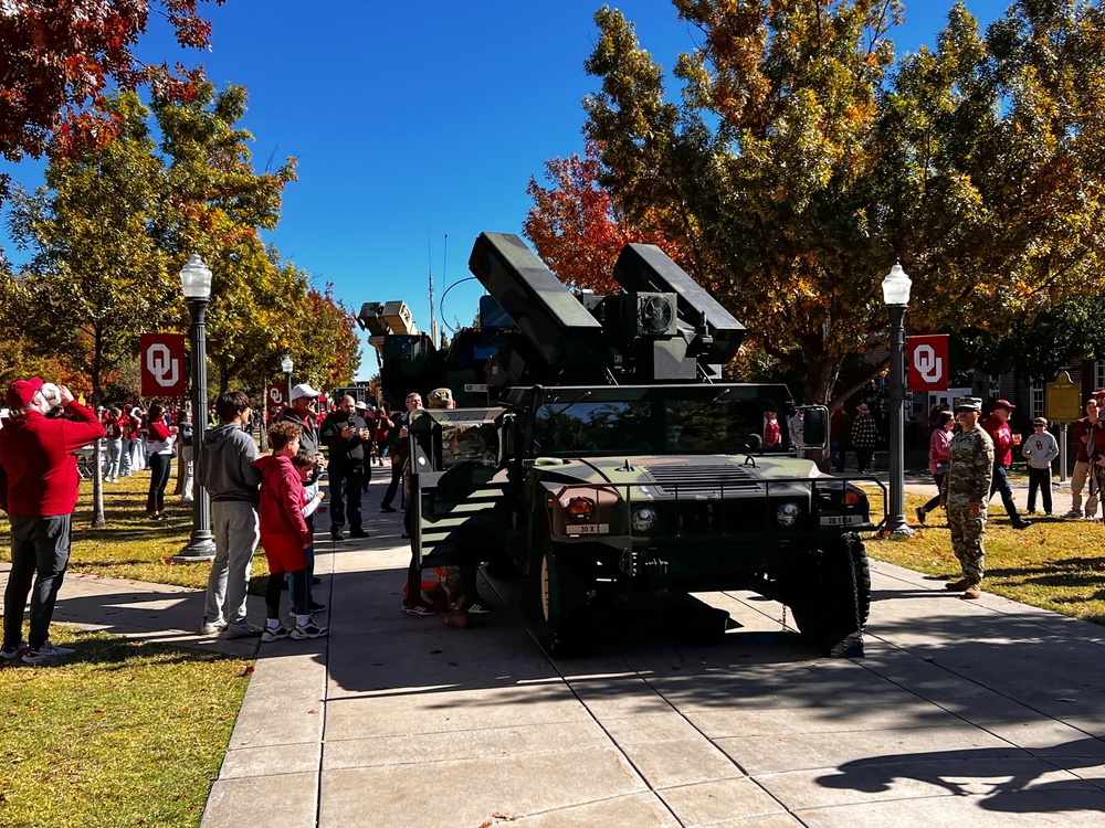 Military Appreciation Day at OU vs. Baylor