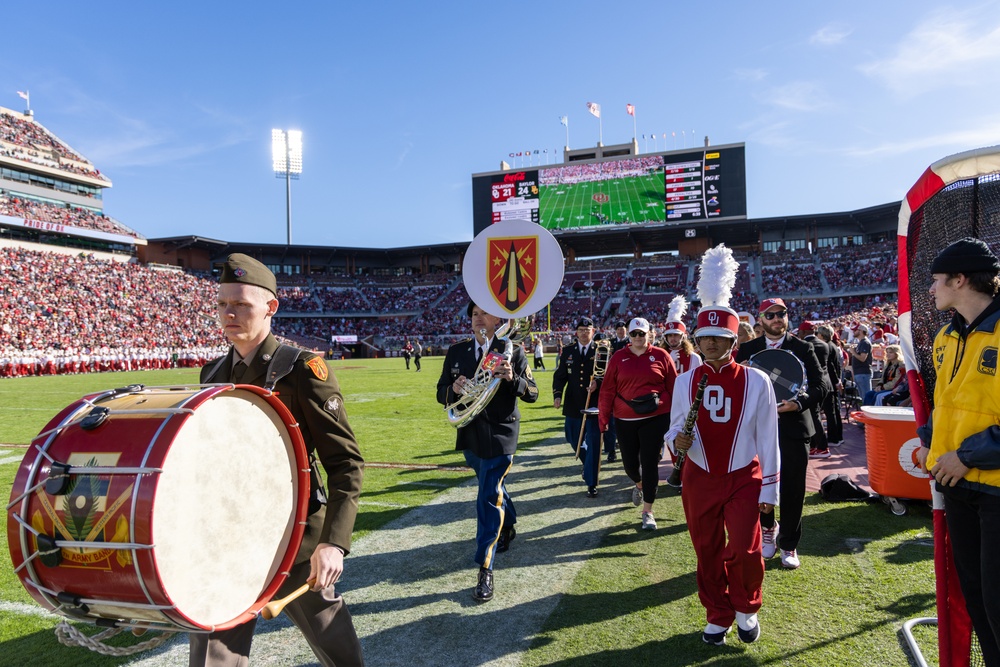 Military Appreciation Day at OU vs. Baylor