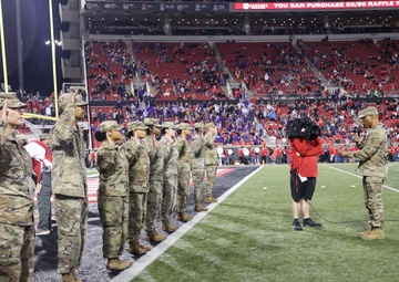 1st TSC conducts mass reenlistment at Cardinal Stadium