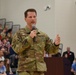 Lt. Col. Matt Driskill Speaks at a Veterans Day Assembly