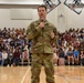 Lt. Col. Matt Driskill Speaks at a Veterans Day Assembly