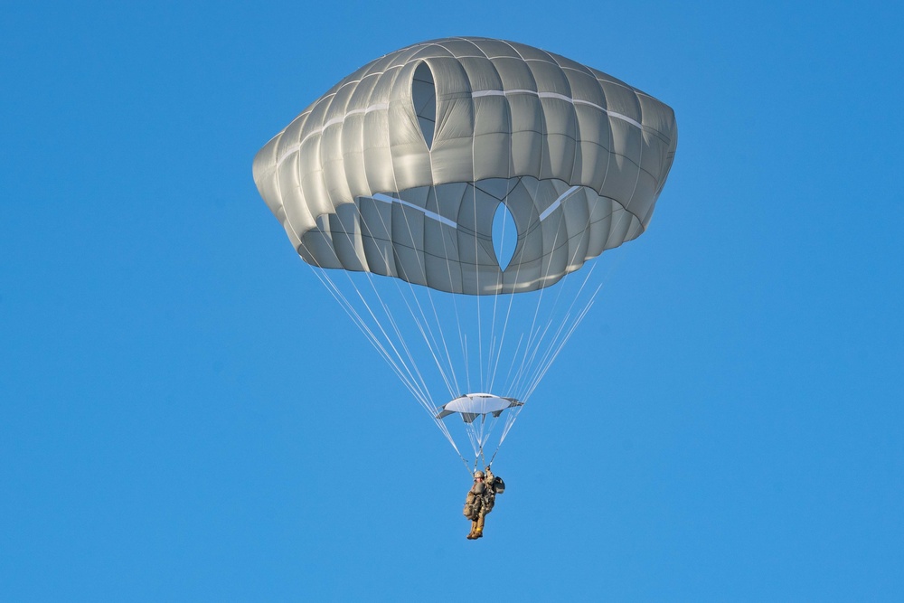 USMC Reserves KC-130J supports 11th Airborne Jump