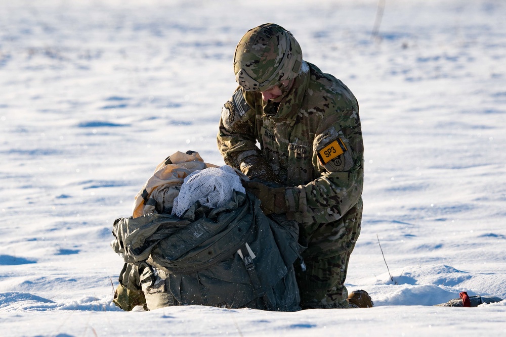 USMC Reserves KC-130J supports 11th Airborne Jump