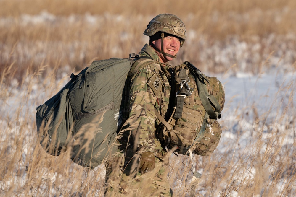 USMC Reserves KC-130J supports 11th Airborne Jump